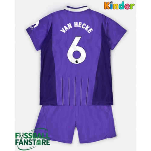 Tottenham Hotspur Jan Paul van Hecke #6 Replik 3rd trikot Kinder 2026-27 Kurzarm (+ Kurze Hosen)